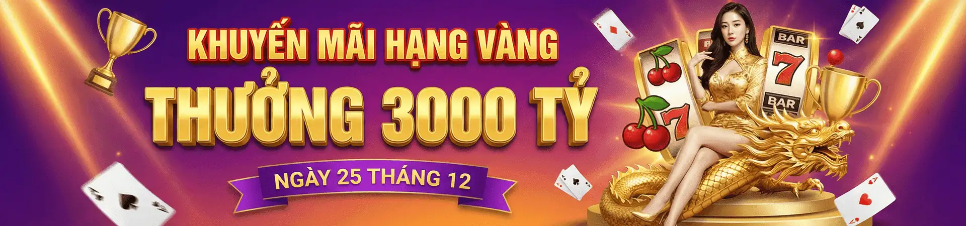 Banner nhận thưởng liền tay  cho thành viên mới